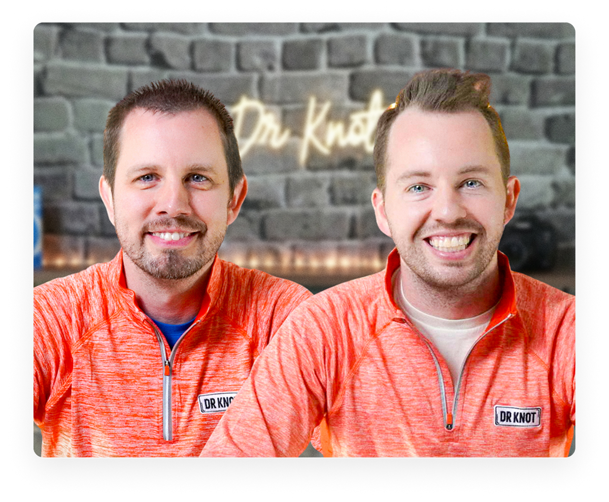 Dr. Knot founders David and Tyler Blessing
