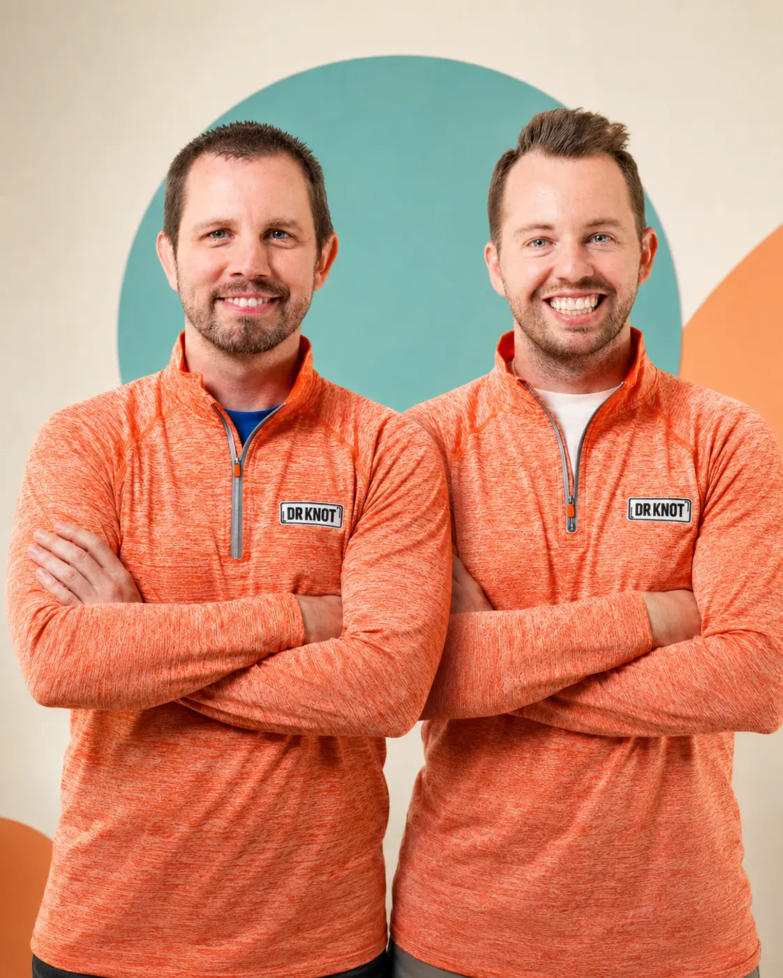 David and Tyler Blessing, brothers and co-founders of Dr. Knot