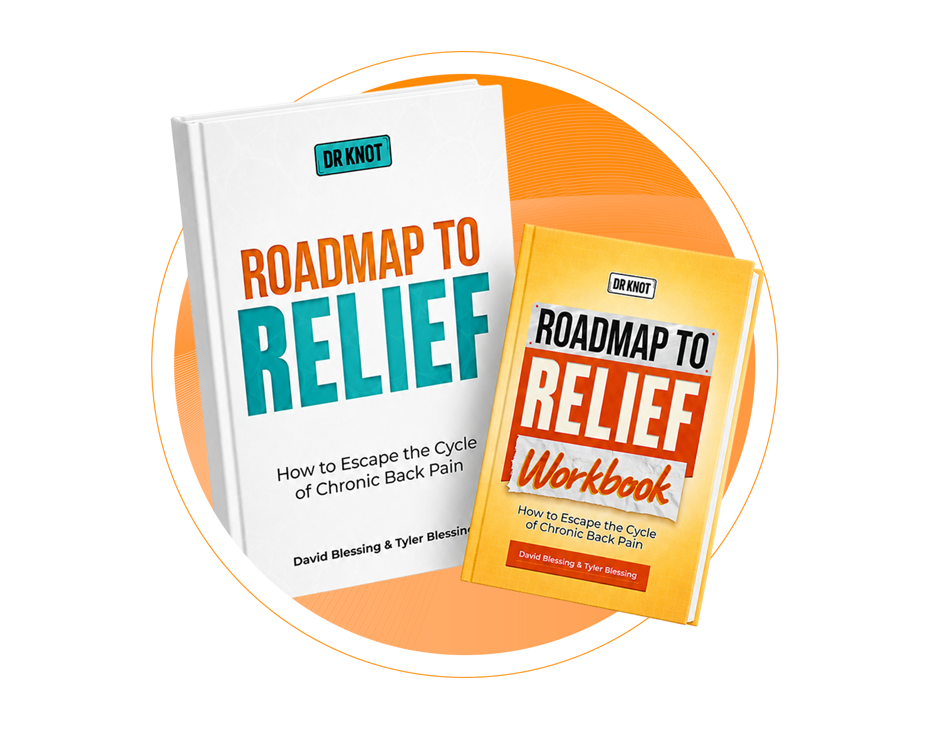 Roadmap to Relief book and workbook