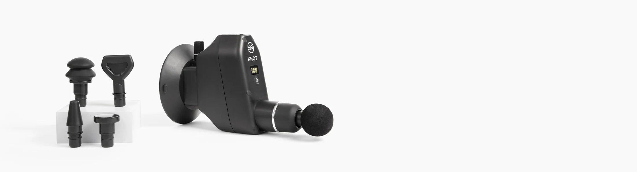Dr. Knot massage gun built from 50,000+ back-pain sessions