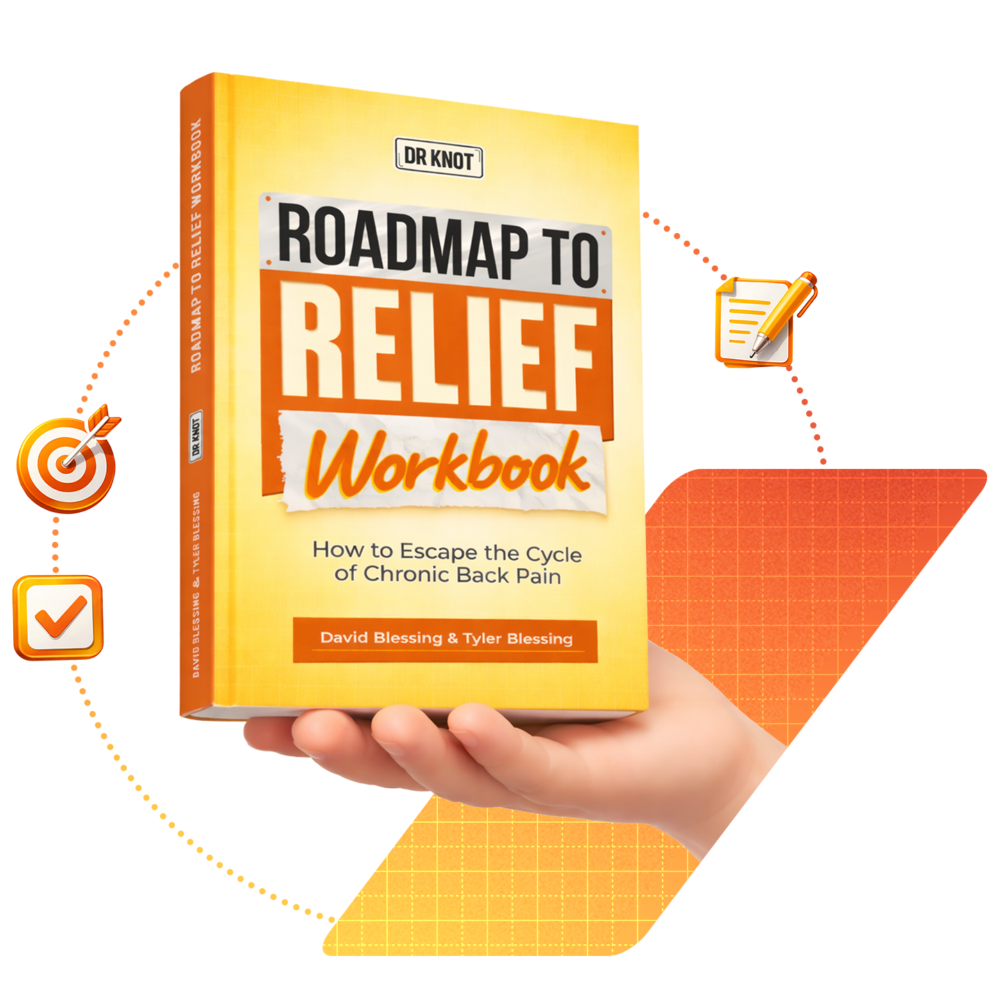 Roadmap to Relief Workbook product mockup