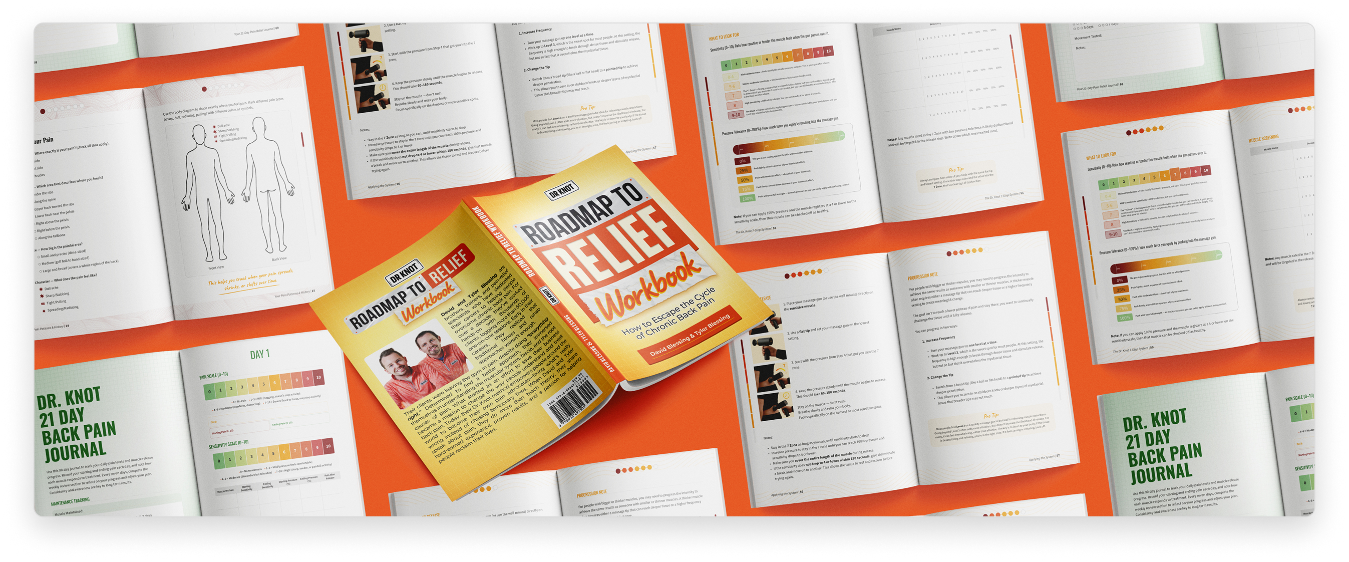 Roadmap to Relief Workbook open spread preview